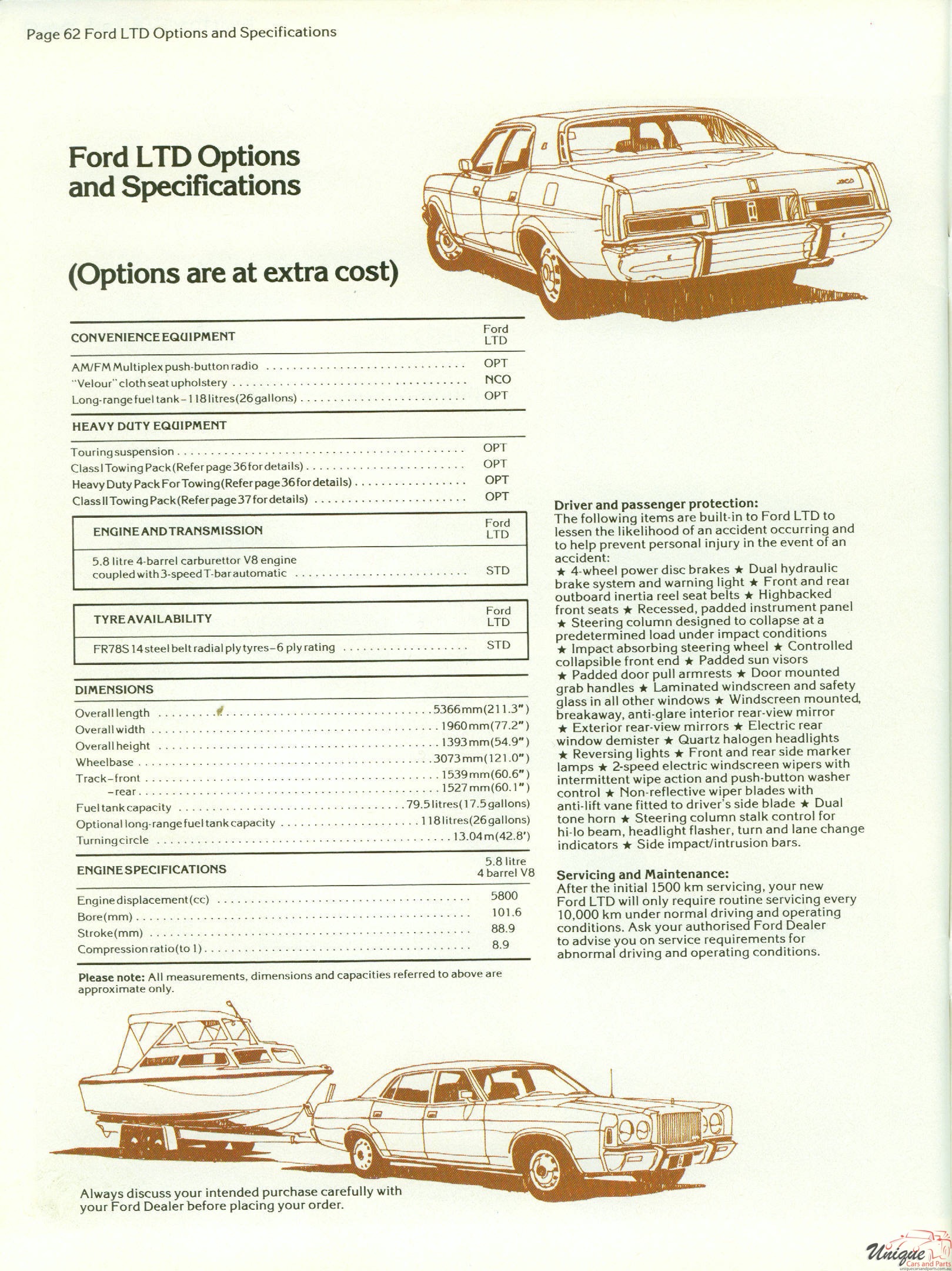 1978 Ford Australia Model Range Brochure Page 36